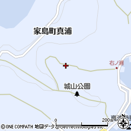 兵庫県姫路市家島町真浦458周辺の地図