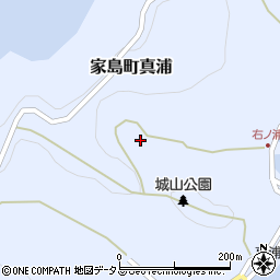 兵庫県姫路市家島町真浦462周辺の地図