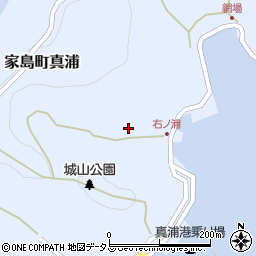 兵庫県姫路市家島町真浦401周辺の地図