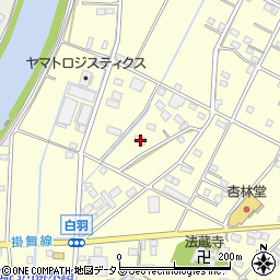 静岡県浜松市中央区白羽町300周辺の地図