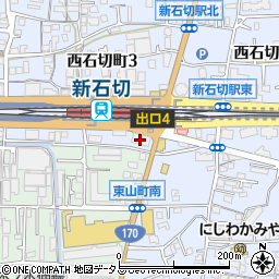 大阪シティ信用金庫枚岡支店周辺の地図