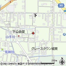 岡山県岡山市中区下194周辺の地図