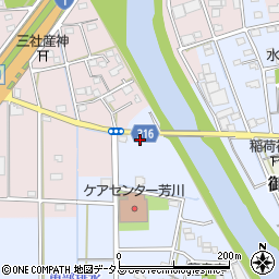 静岡県浜松市中央区鼡野町9周辺の地図