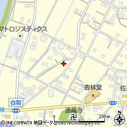 静岡県浜松市中央区白羽町289周辺の地図