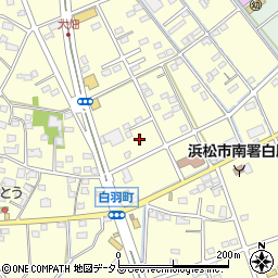 静岡県浜松市中央区白羽町615周辺の地図