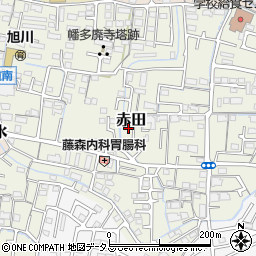 岡山県岡山市中区赤田282-7周辺の地図