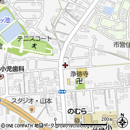 三重県津市久居野村町3037周辺の地図