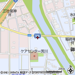 静岡県浜松市中央区鼡野町10周辺の地図