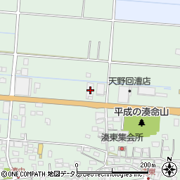 静岡県袋井市湊342周辺の地図