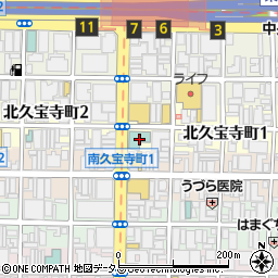 都シティ大阪本町周辺の地図