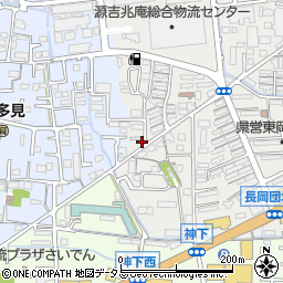 岡山県岡山市中区長岡302-22周辺の地図