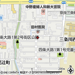 国土建設周辺の地図