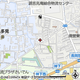 岡山県岡山市中区長岡302-21周辺の地図