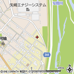 静岡県浜松市中央区河輪町6周辺の地図