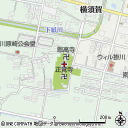 蓮舟寺周辺の地図