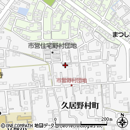 三重県津市久居野村町830-1周辺の地図