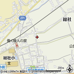 岡山県総社市総社1194-3周辺の地図