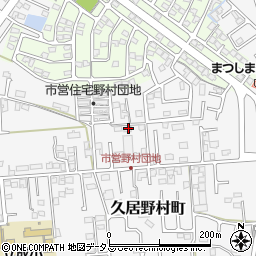 三重県津市久居野村町829-4周辺の地図