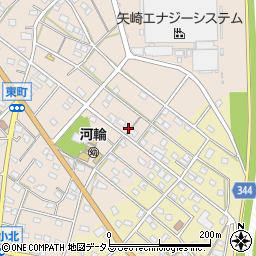 静岡県浜松市中央区東町188周辺の地図