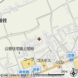 岡山県総社市総社1386-7周辺の地図