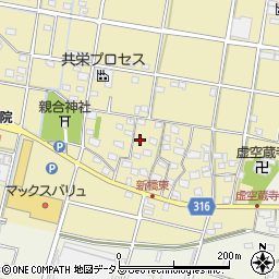 静岡県浜松市中央区新橋町1283周辺の地図