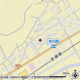 岡山県岡山市北区西辛川644-1周辺の地図
