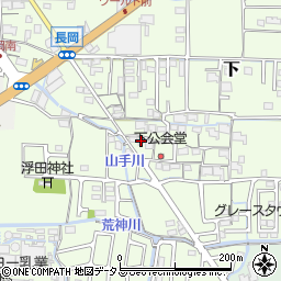 岡山県岡山市中区下179周辺の地図