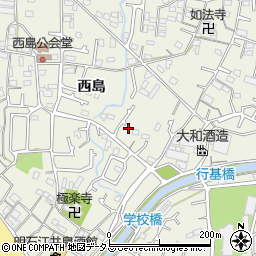兵庫県明石市大久保町西島513-19周辺の地図