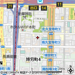 大阪グラディアトル法律事務所周辺の地図
