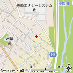 静岡県浜松市中央区河輪町24周辺の地図