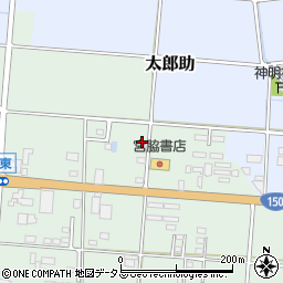 静岡県袋井市湊981周辺の地図