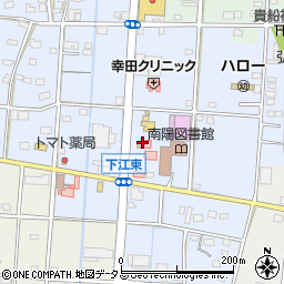 静岡県浜松市中央区下江町456周辺の地図