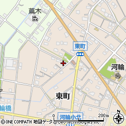 静岡県浜松市中央区東町436周辺の地図