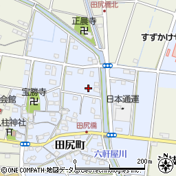 静岡県浜松市中央区田尻町263周辺の地図