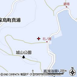 兵庫県姫路市家島町真浦420周辺の地図