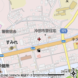 島根県益田市東町11周辺の地図