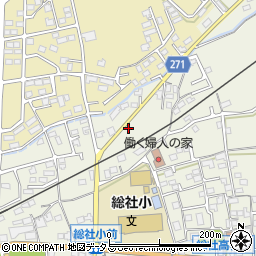 岡山県総社市総社1224-3周辺の地図