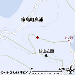 兵庫県姫路市家島町真浦384周辺の地図