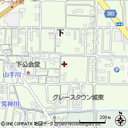 岡山県岡山市中区下158周辺の地図