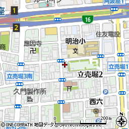 丸一鋼販大阪営業所周辺の地図