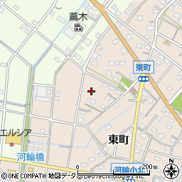 静岡県浜松市中央区東町441周辺の地図