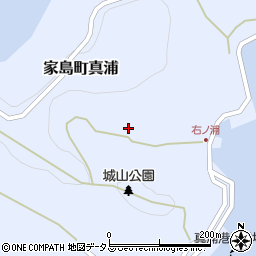 兵庫県姫路市家島町真浦395周辺の地図
