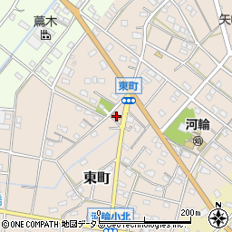 静岡県浜松市中央区東町399周辺の地図
