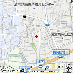 岡山県岡山市中区長岡366周辺の地図