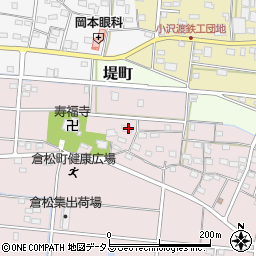 静岡県浜松市中央区倉松町251周辺の地図