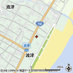 静岡県牧之原市波津1630-108周辺の地図