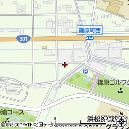 静岡県浜松市中央区篠原町23329周辺の地図