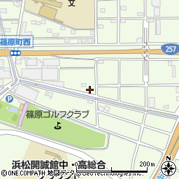 静岡県浜松市中央区篠原町20293周辺の地図