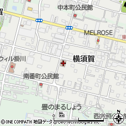 大須賀郵便局 ＡＴＭ周辺の地図