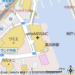 株式会社レック　ブライダルヘアメイクフィール・モザイク店周辺の地図